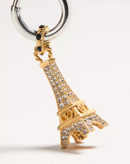 Chez Valentino Single Earring In Metal And Swarovski® Rhinestones