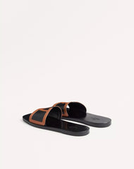 Viva Superstar Slide Sandal In Nappa Leather