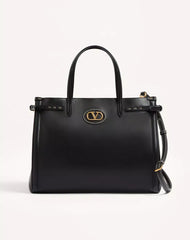 Valentino Garavani Antibes Medium Calfskin Shopping Bag