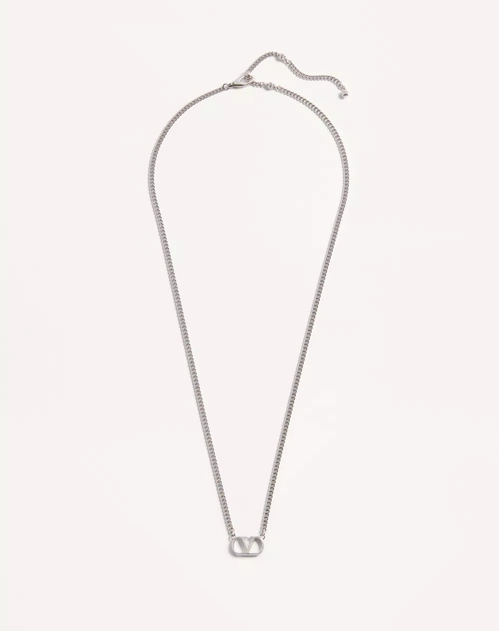 Valentino Vlogo Signature Metal Necklace