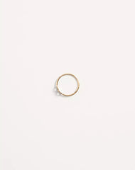 VLOGO SIGNATURE METAL AND SWAROVSKIÂ® CRYSTAL RING