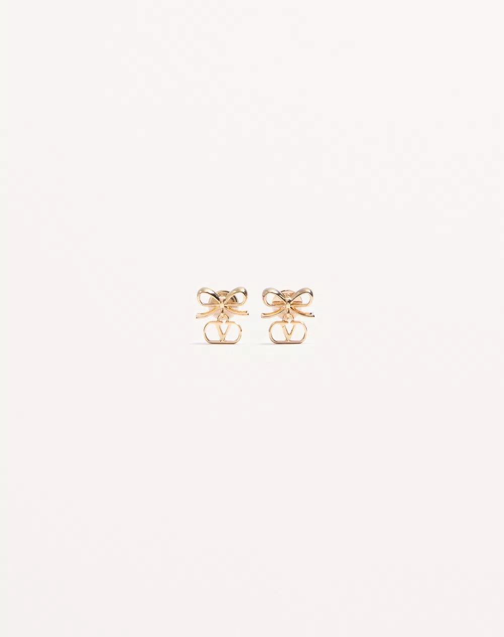Vlogo Signature Metal Earrings