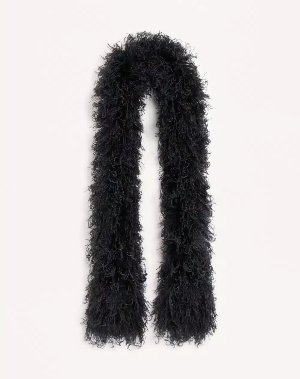 Valentino Feathers Scarf With Ostrich And Turkey Feathers