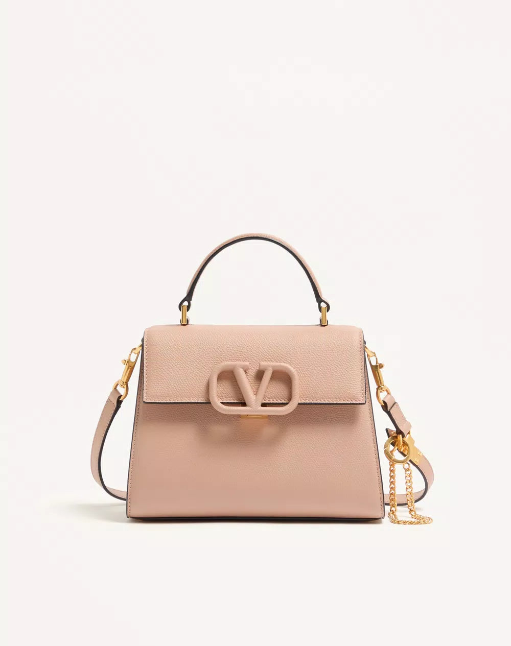 Valentino Garavani Vsling Small Handbag In Grainy Calfskin