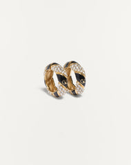 Valentino Pas Plus Earrings In Metal, Enamel, Pearl And SwarovskiÂ® Crystals