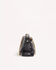Valentino Garavani Panthea Shoulder Bag In Nappa Leather With Chevron Pattern