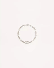 Valentino Ovalette Metal Bracelet