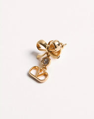 Vlogo Signature Earrings In Metal And SwarovskiÂ® Crystals
