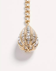 Poetique Des Gouttes Necklace In Metal And SwarovskiÂ® Crystals