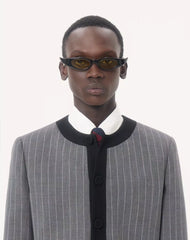 Valentino Pinstripe Wool Jacket