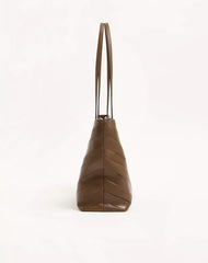 Valentino Garavani Jean Medium Shopping Bag in Nappa with Chevron Motif