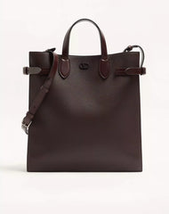 Valentino Garavani Antibes Medium Tote Bag In Grained Leather
