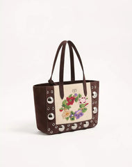 Valentino Garavani NellcÃ´te Embroidered Medium Shopping Bag