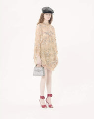 Vsling Mini Handbag With Sparkling Embroidery