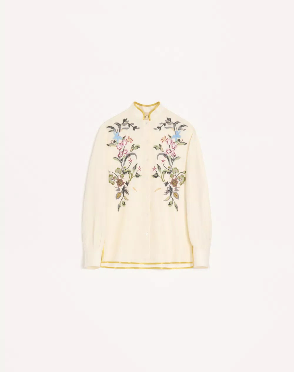 Embroidered Linen Shirt