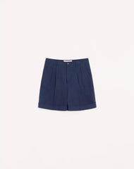 Valentino linen cuffed bermuda shorts