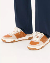 Sparry Trainer In Split Leather And Nappa