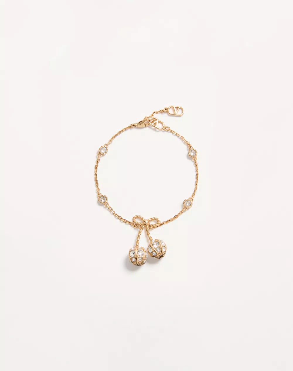 Cherryfic Bracelet In Metal And SwarovskiÂ® Crystals