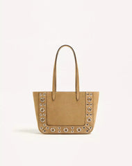 Valentino Garavani NellcÃ´te Mini Suede Shopping Bag