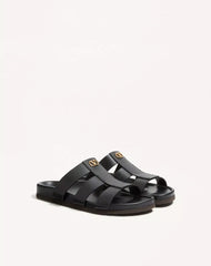 Studshield Slide Sandal In Calfskin