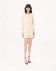 Cady Couture Embroidered Short Dress