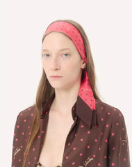 Stelline E Firma Starry Silk Bandeau Scarf