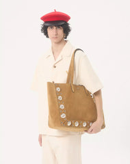 Valentino Denim Bowling Shirt With Vgold