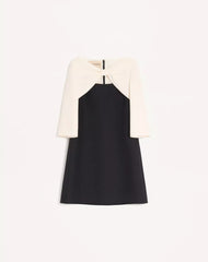 Crepe Couture Short Dress