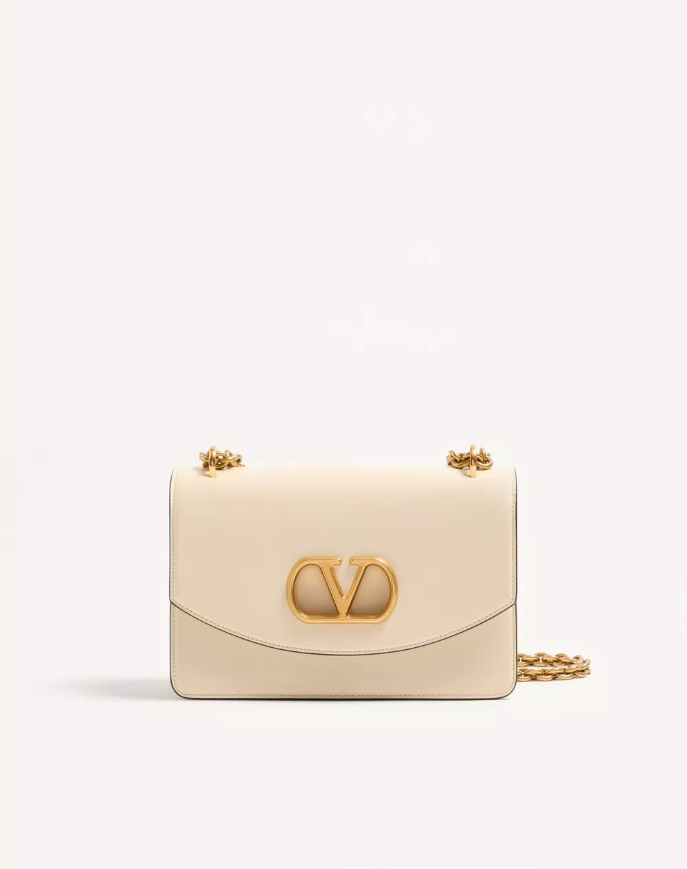 Valentino Garavani Vain Shoulder Bag In Shiny Calfskin