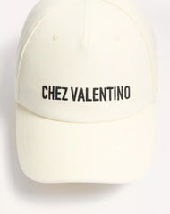 Chez Valentino Cotton Baseball Cap