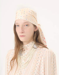 Multicolour Starry Silk Scarf