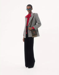 Valentino Garavani NellcÃ´te Small Embroidered Shoulder Bag With Fringes