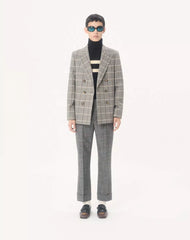 Valentino MoulinÃ© Wool Trousers With Turn-Ups
