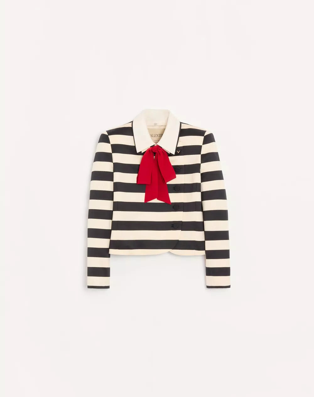 Maxi BarrÃ© Cotton Satin Jacket