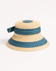 VLogo Signature Straw Bucket Hat