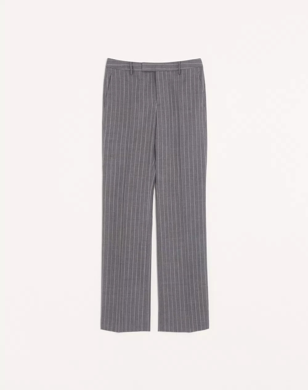 Valentino Wool Pinstripe Trousers