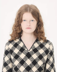 Damier Tweed Dress