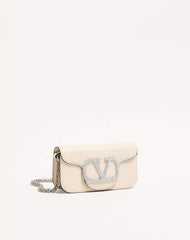 Valentino Garavani LocÃ² Small Shoulder Bag With Jewel Logo