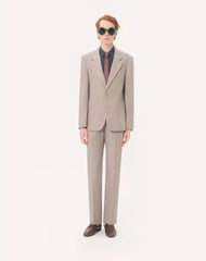 Valentino Single-Breasted Jacket In BoutonnÃ© Wool