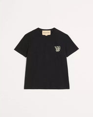 Cotton T-Shirt With Vg Patch