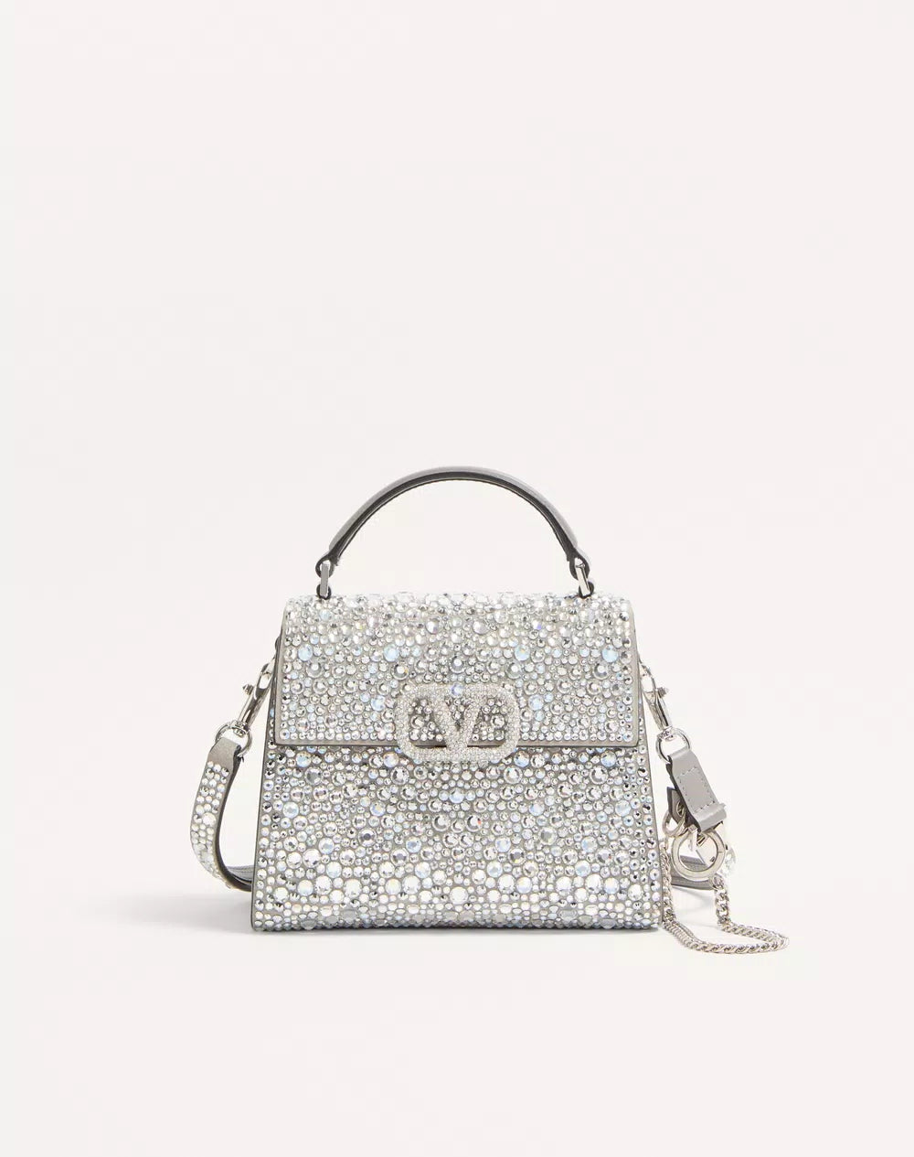 Vsling Mini Handbag With Sparkling Embroidery