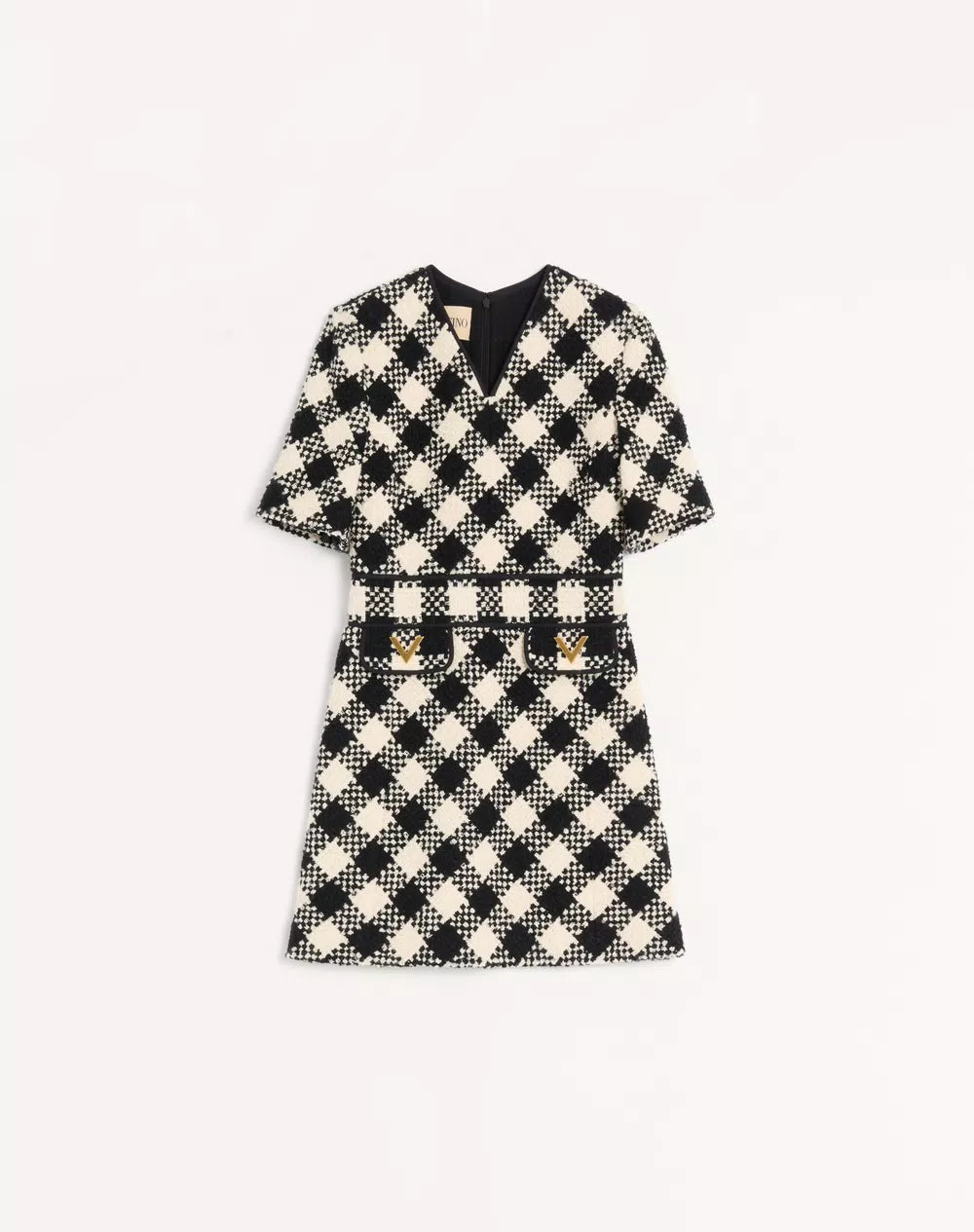 Damier Tweed Dress