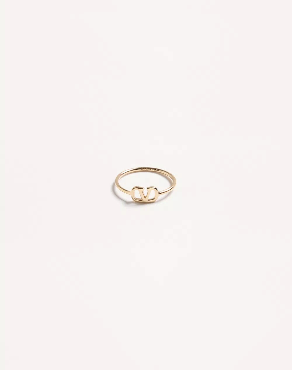 VLOGO SIGNATURE METAL RING
