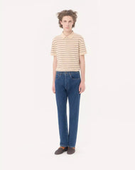 Valentino Cotton Pique Polo Shirt With Vgold Stripes