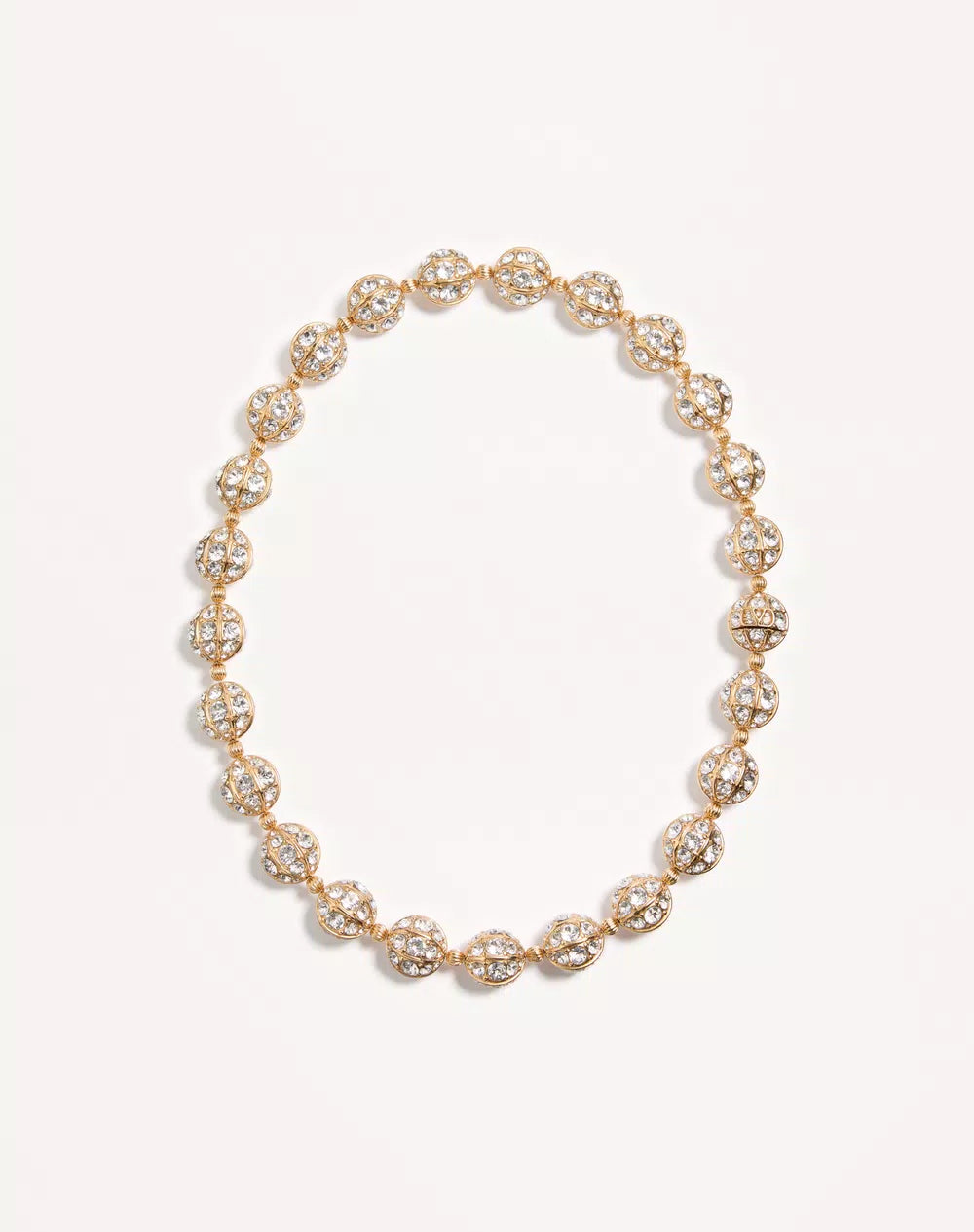 Poetique Des Gouttes Necklace In Metal And SwarovskiÂ® Crystals
