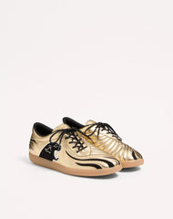 Kicky Laminated Nappa Trainer