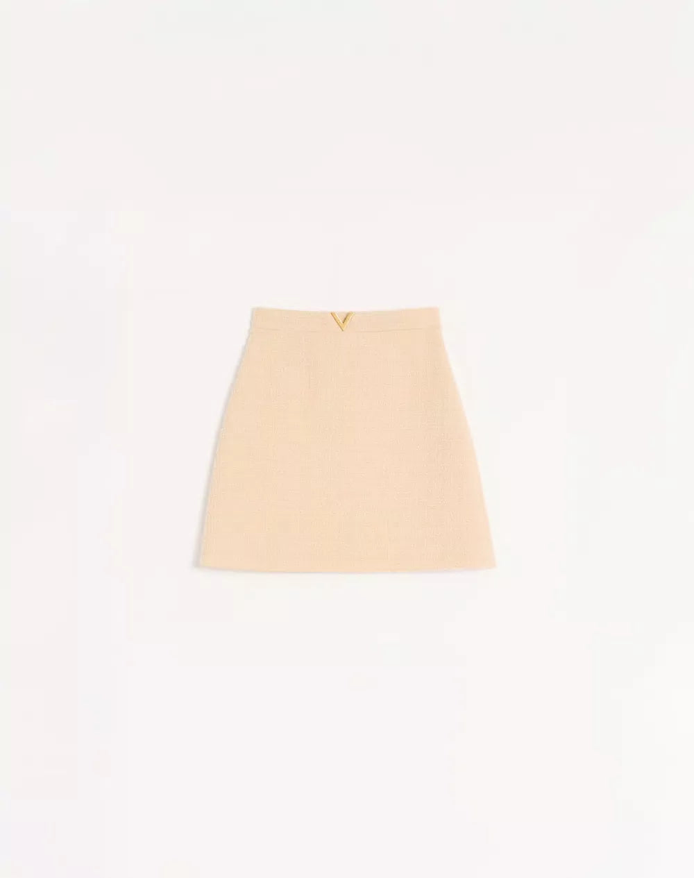 Curly Wool Short Skirt