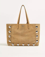 Valentino Garavani NellcÃ´te Large Suede Shopping Bag
