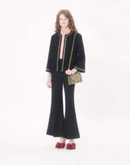 Embroidered Canestrello Tweed Jacket