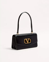 Valentino Garavani Vain Bag With Handle In Shiny Calfskin